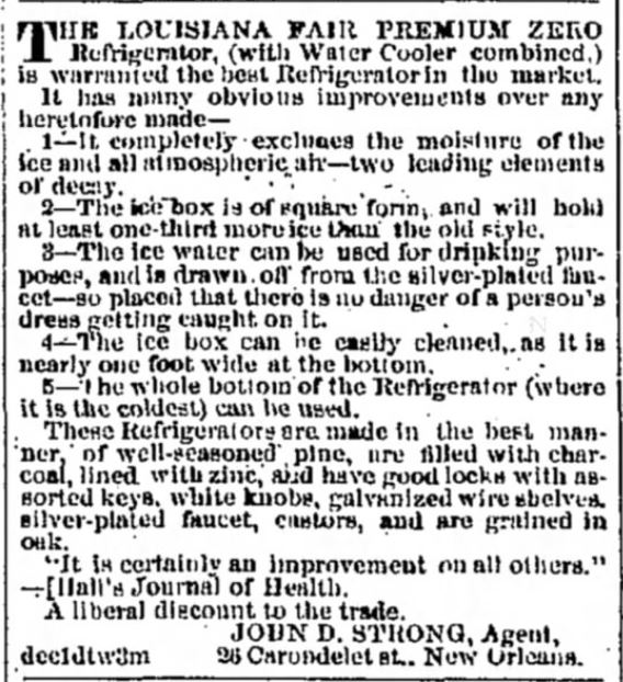 Victorian Refrigerators (a.k.a. Icebox) - Kristin Holt